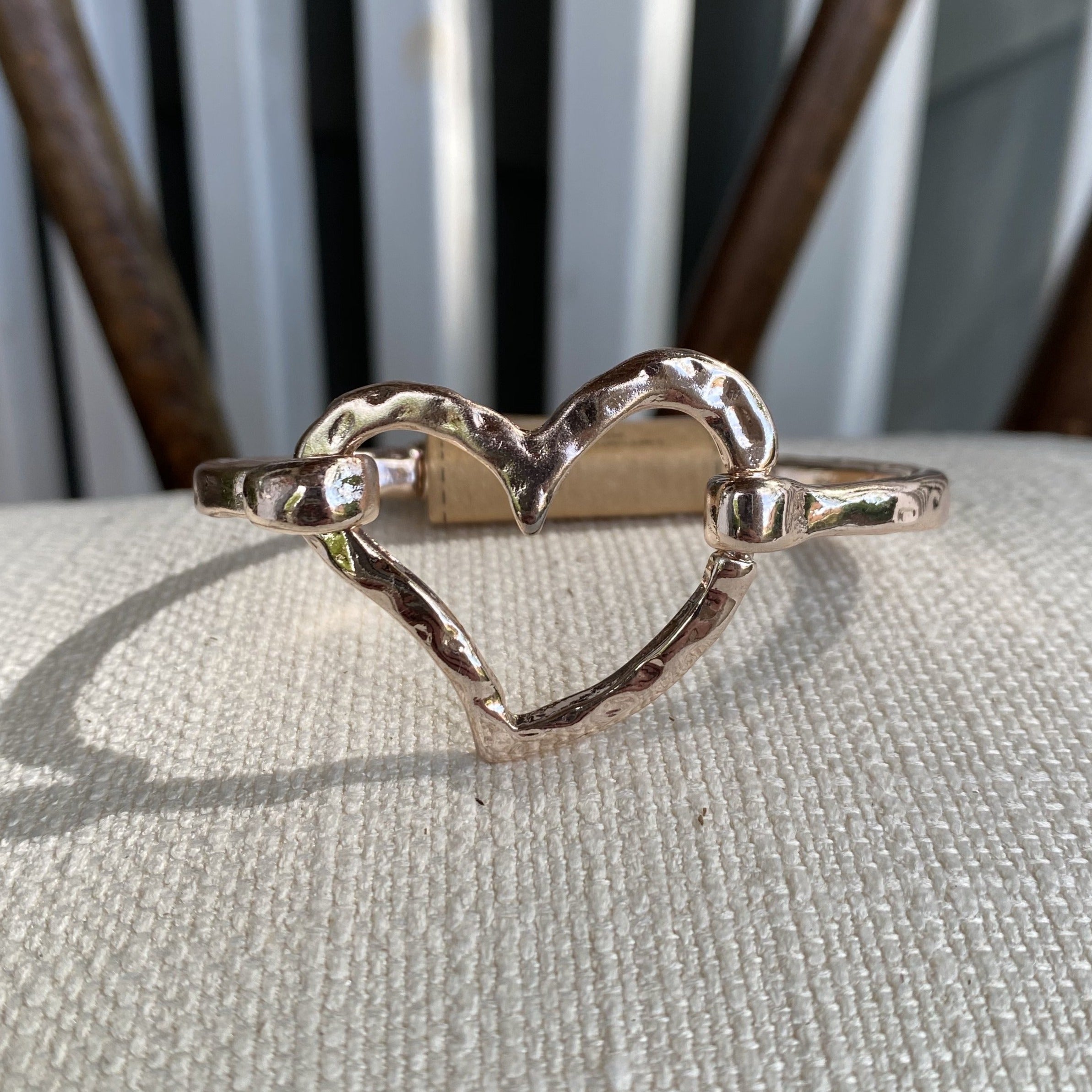 Metal Hinged Bracelet