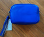 Ahdorned Crossbody Bag With Tassell - Bright Blue