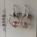 Handmade Faceted Glass Earrings by Bonk