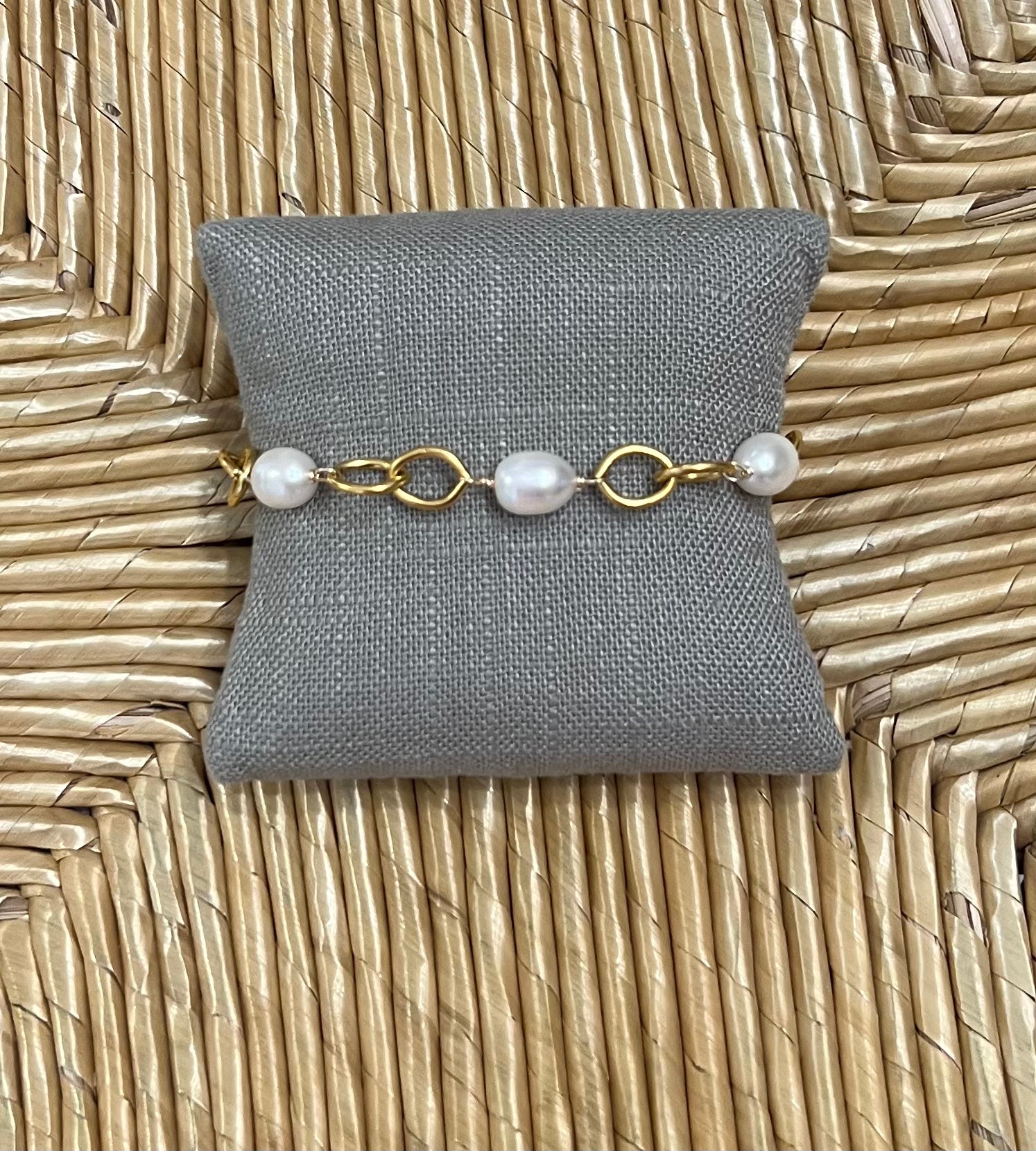 Bead and Chain Bracelet
