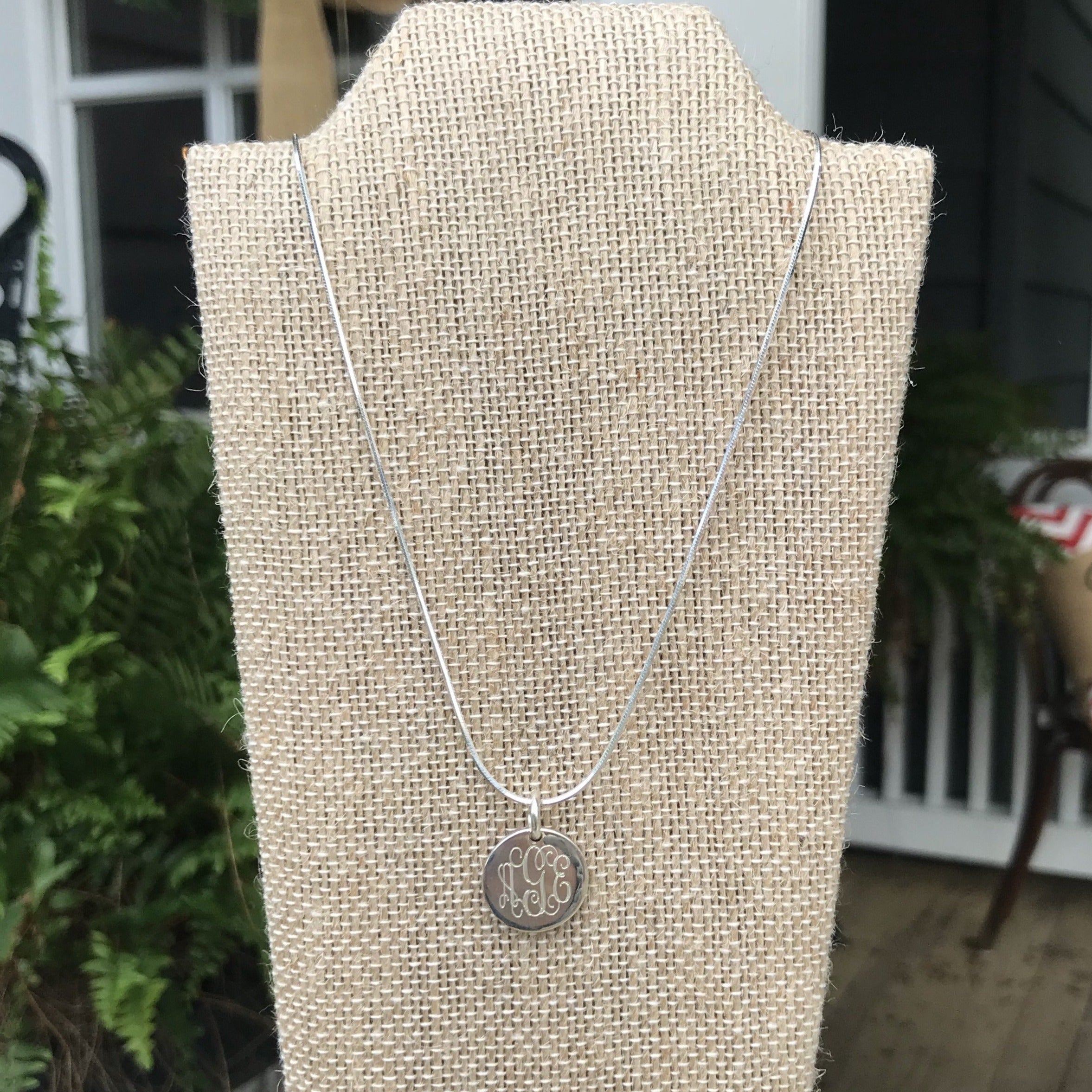 The Sterling Classic Jane Necklace (Custom Order)