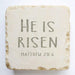 scripture stone he is risen
