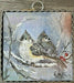 titmouse winter birds roundtop collection art 