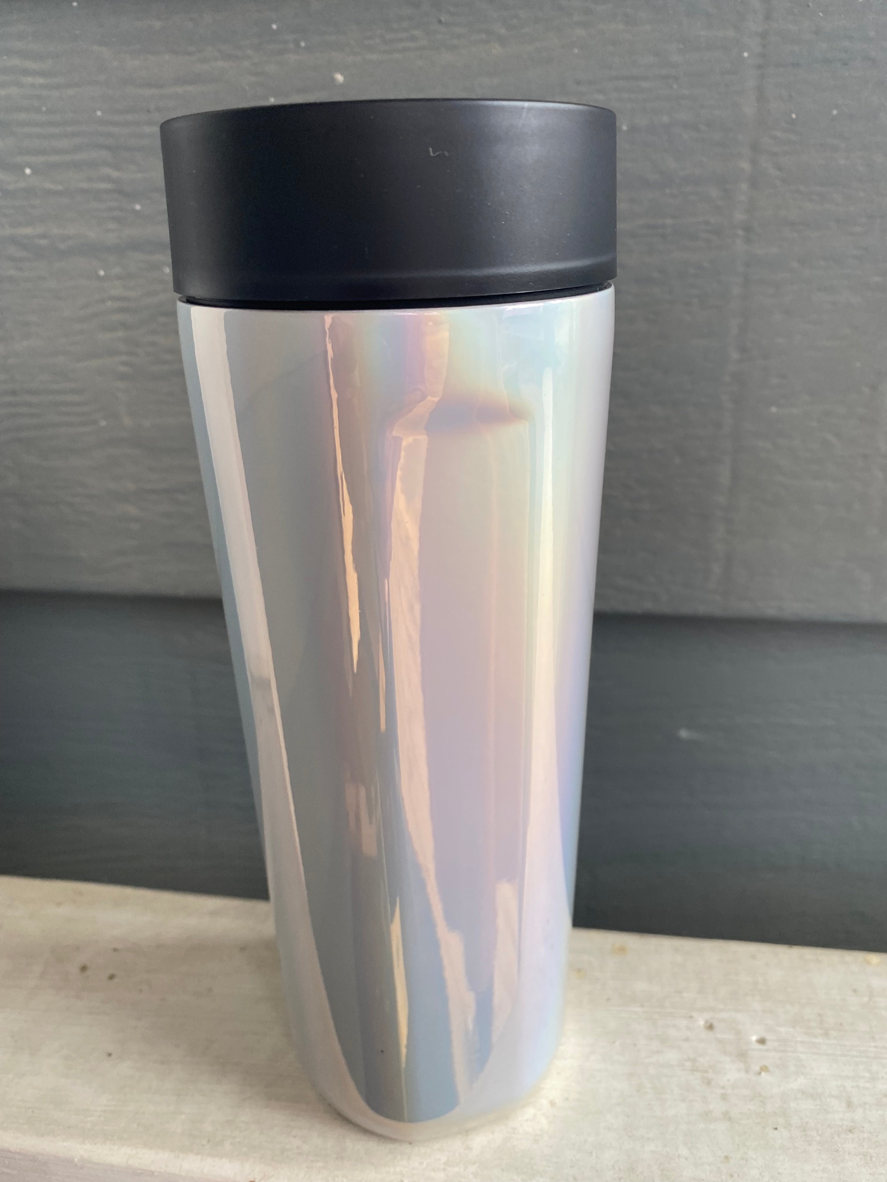 Corkcicle 17 oz Commuter Cup, Tumbler, Stainless Steel, Spill-Proof, Triple  Insulated, Water Bottle, Matte Black 