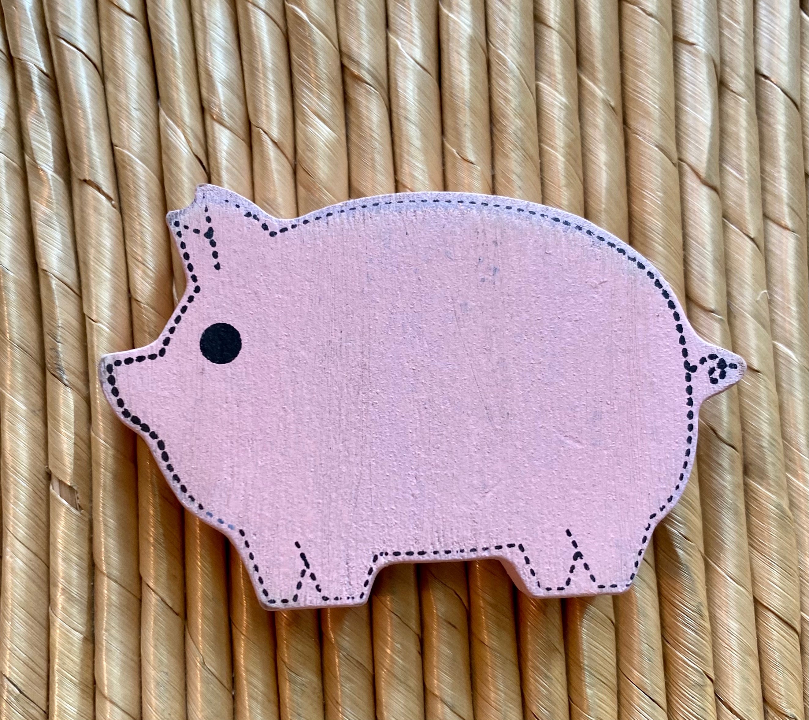 pig adams tile shape cut out for letterboard