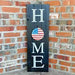 Round Top Collection Metal Charm HOME sign