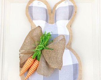 Bunny Door Hangers - Handmade