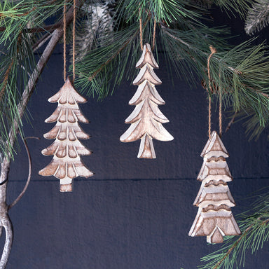 Wooden Christmas Tree Ornament